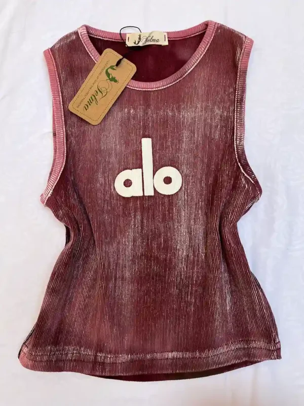 کراپ تاپ قرمز alo | گیلاس بانو