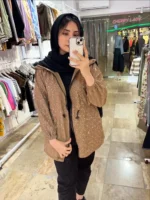بادگیر نسکافه ای پلنگی | گیلاس بانو