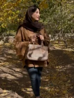 پانچو پوست ماری عسلی