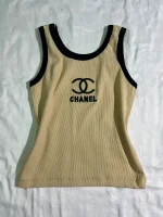 کراپ chanel کرمی | گیلاس بانو